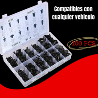 UltraGrip™ Kit de 152 Clips para Tapicería y Guardabarros