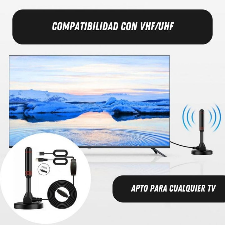 UltraView 4K™ +12.000 Canales Gratis de por Vida