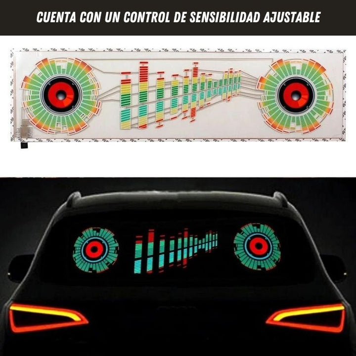 Led Rhythm® Ecualizador con Sensor Automático