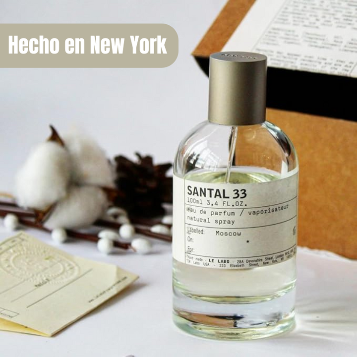 Santal 33 Parfum Spray Hecho en New York + Perfumero Gratis