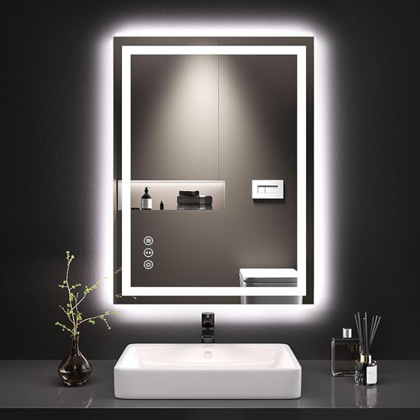 Glowly® Espejo Led Inteligente Smart Touch 50x50