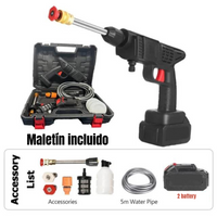 HydroBoost™ Hidrolavadora Recargable + Kit de Accesorios Gratis