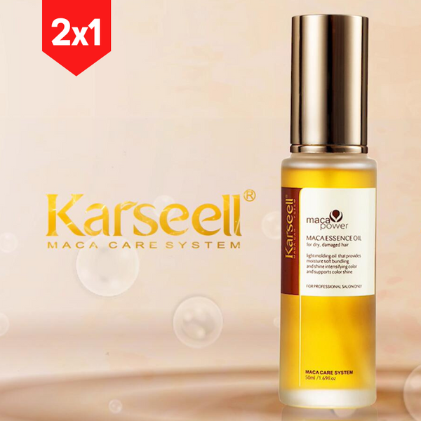 Karseell® Aceite de Argán Marroquí Prensado en Frío 2X1