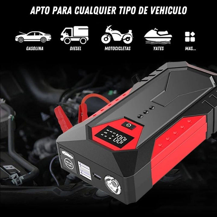 Car Jumper™ Kit de Arrancador de Litio para Baterías