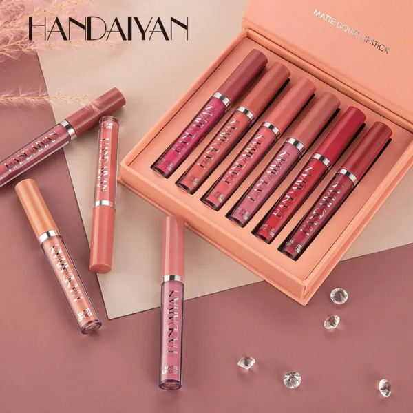 Handaiyan® Kit de Labiales Voluminizadores en Mate 6x1