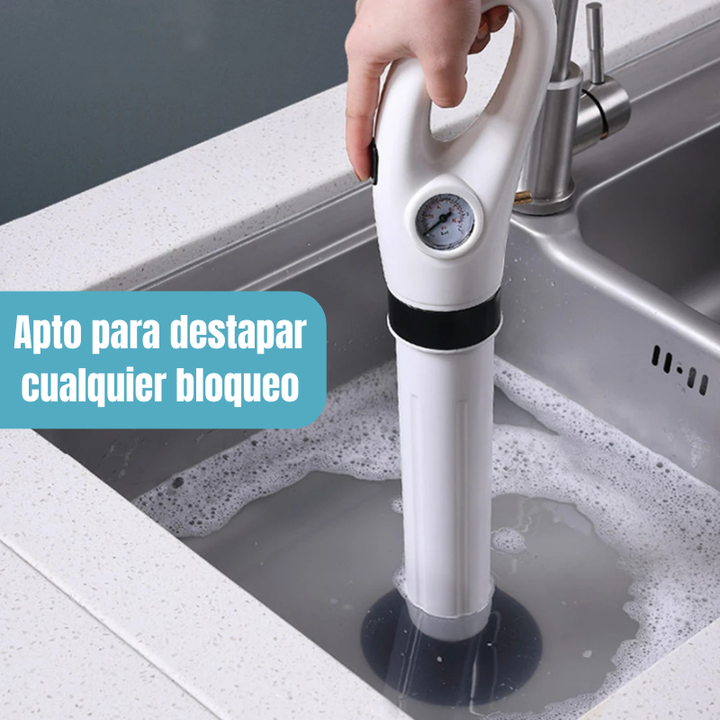 PowerFlush™ Destapador Neumático de Alta Presión