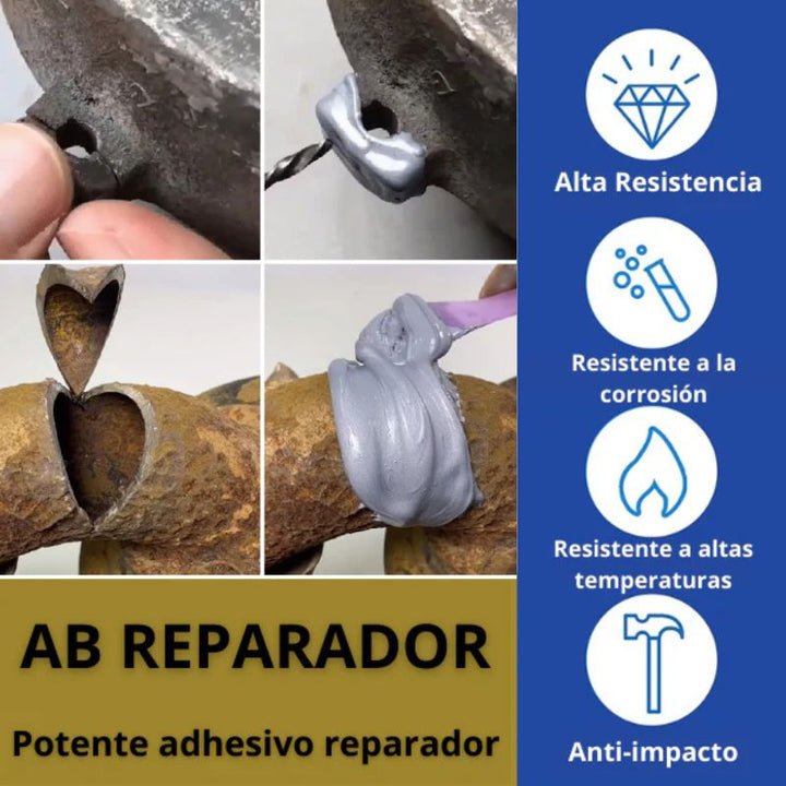 Metal Repair™ Soldadores de Fusión AB + Kit de Dispersión Gratis