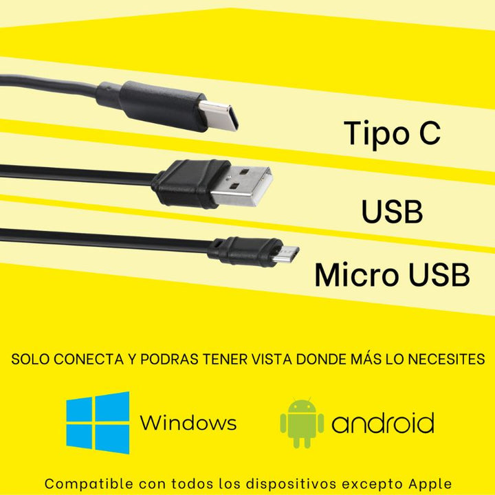 Endoscope Pro™ Cámara de inspección + Kit de accesorios