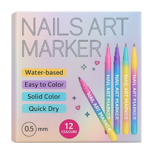 Kit De Marcadores Acrílicos Para Uñas