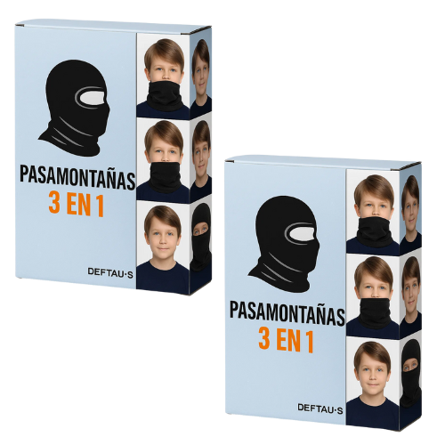 Pasamontañas Térmico 3 En 1