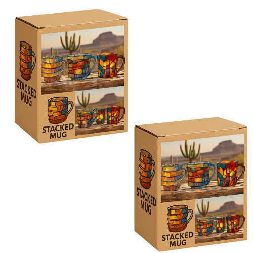 Taza Para Café De Libro 3D