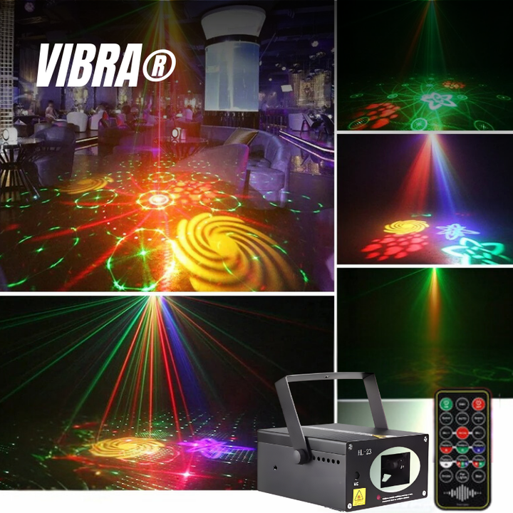 Vibra® Proyector Laser LED para Fiestas