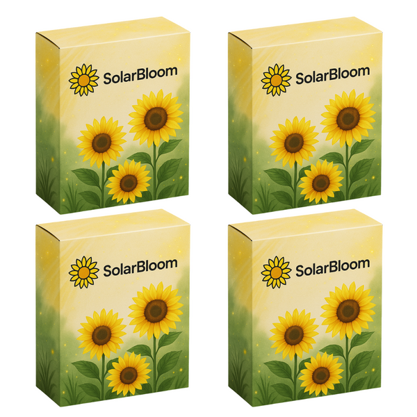 Luces Solares De Girasoles