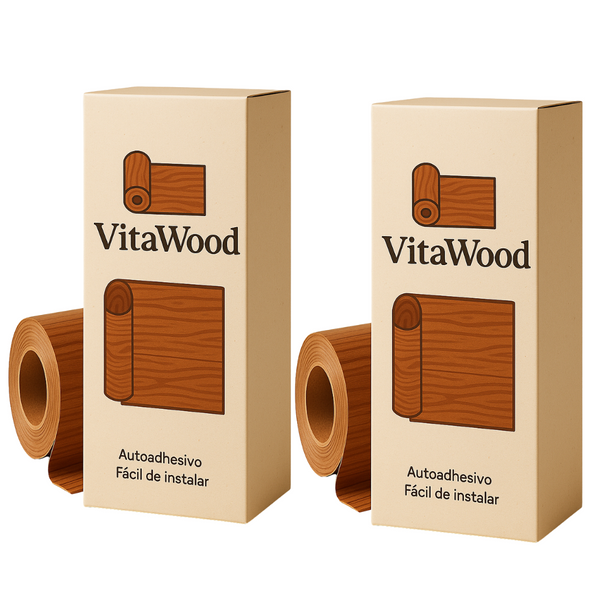 Papel Tapiz Madera 2x1
