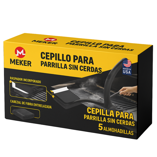 Cepillo Limpiador De Parrilla