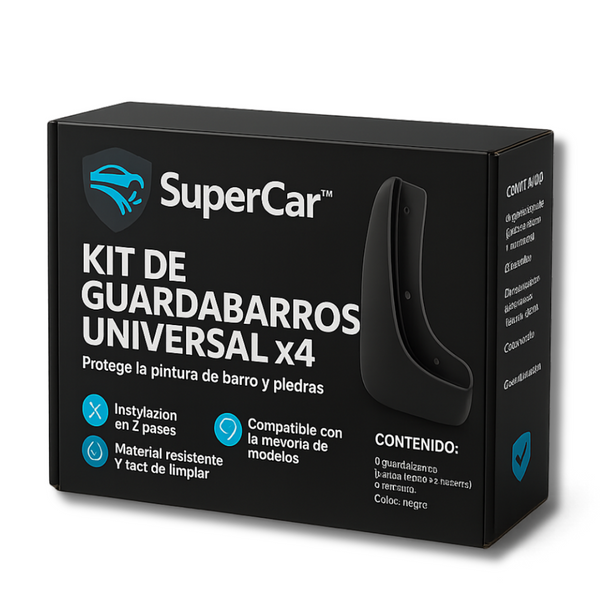 Kit De Guardabarros Para Autos