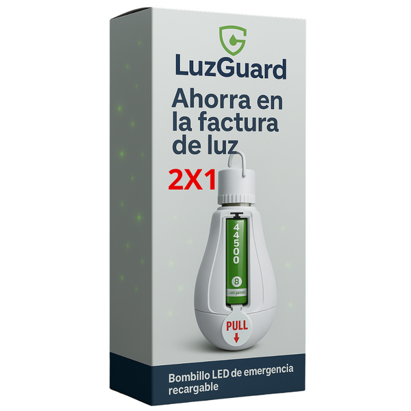 Bombillo Led Recargable 2x1
