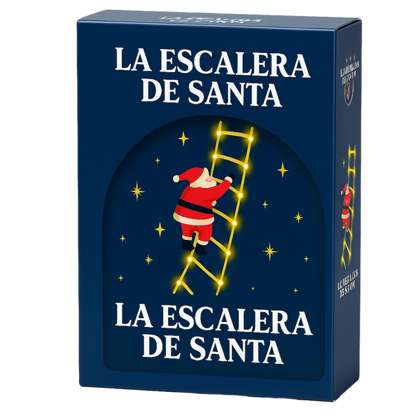 Santa Claus Con Escalera