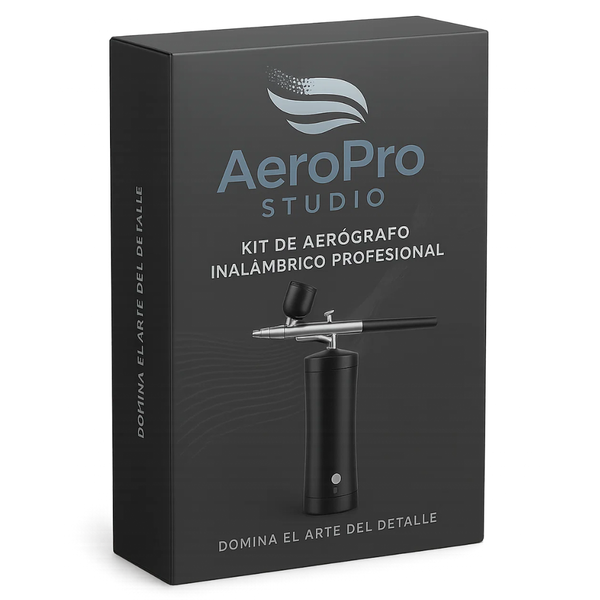 Kit De Aerógrafo Con Compresor