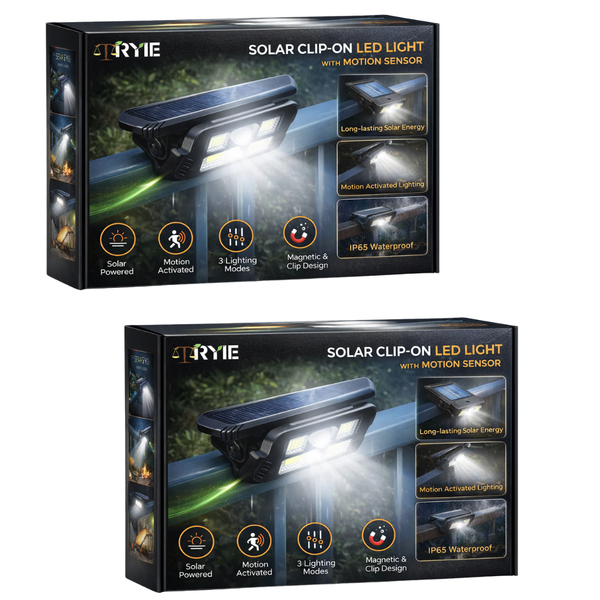 Kit Lampara Solares Con Clip