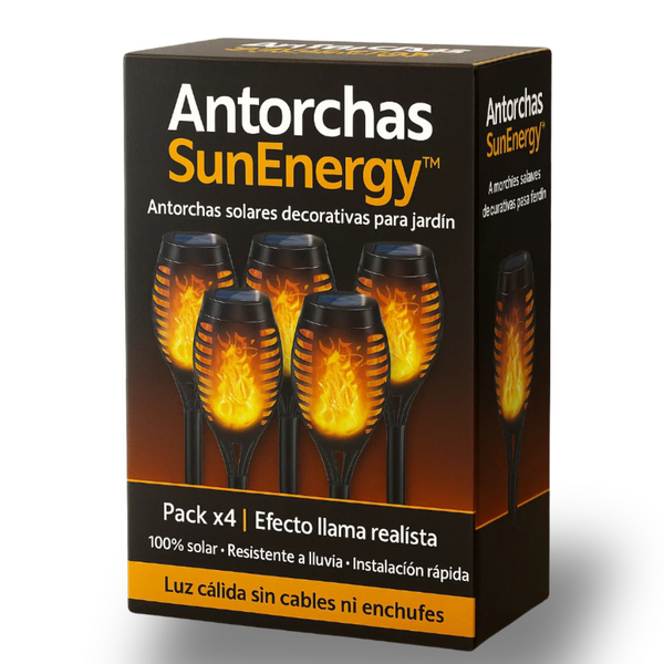 Antorcha Solar Para Jardín
