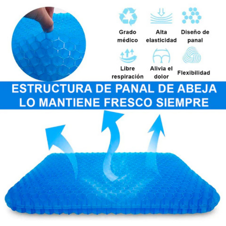 Egg Sitter® Cojín Ortopédico De Relajación Lumbar