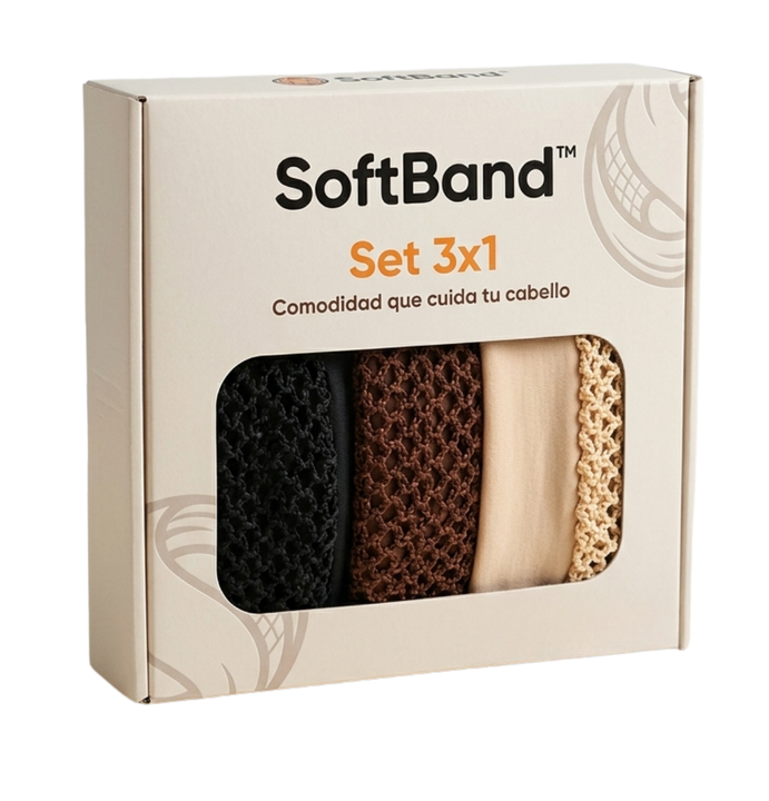 Set De Gorros Elásticos Para Cabello